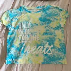 Justice cute crop top shirt